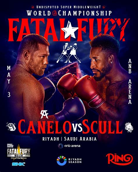 Canelo vs. Scull Ring Walk Time Announced: Morning Clash in Riyadh