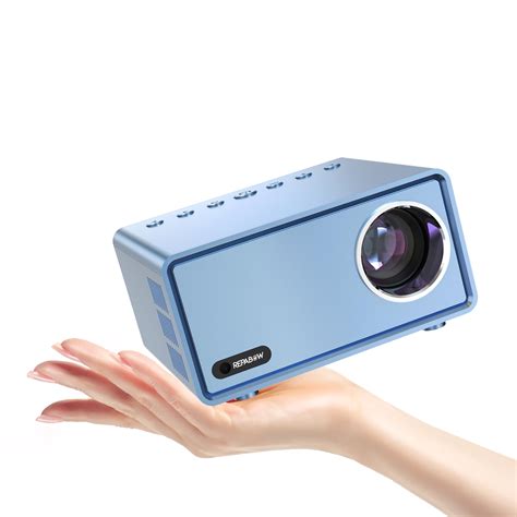 Mini Projector, 2024 Newest Portable Outdoor Projector with Wifi and