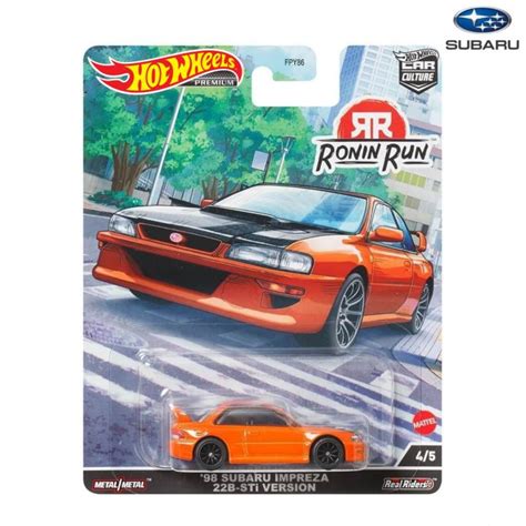 Hot Wheels Subaru Impreza B Sti Version Ronin Run Hotwheels