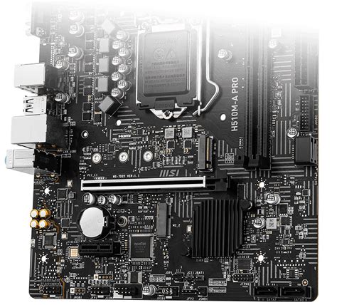 MSI H510M-A Pro Intel MotherBoard - New Vision - Computer Parts Store