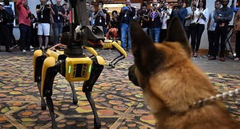 Polic A De Los Ngeles Contar Con Su Primer Perro Robot Para Casos De