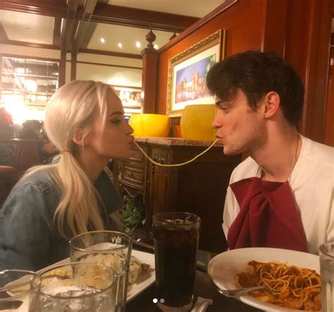 Dinner for Two from Dove Cameron & Thomas Doherty's Cutest Pictures | E ...