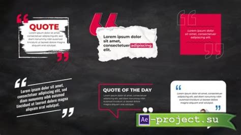 Videohive Trendy Quotes Titles Corporate Text Pack 45692772