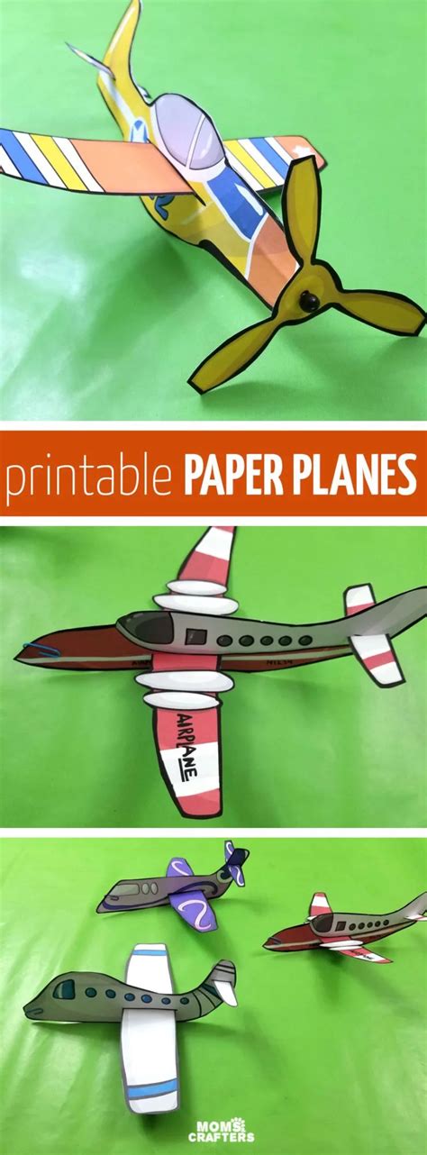 20 Easy Airplane Craft Ideas For Preschooler Kids Simple Mom Project