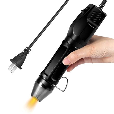Mini Heat Gun W Handheld Hot Air Gun Portable Electric Heat Tool With Ft Long Cable For