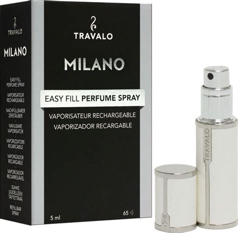 Travalo Milano Easy Fill Perfume Spray Ml White Skroutz Gr