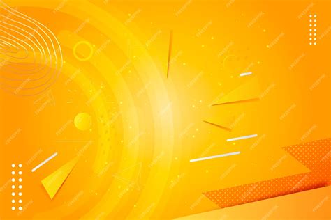 premium vector modern abstract yellow  orange gradients background
