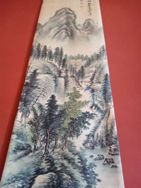 Vintage Original Chinese Handwritten Scroll Antique Calligraphy Ancient