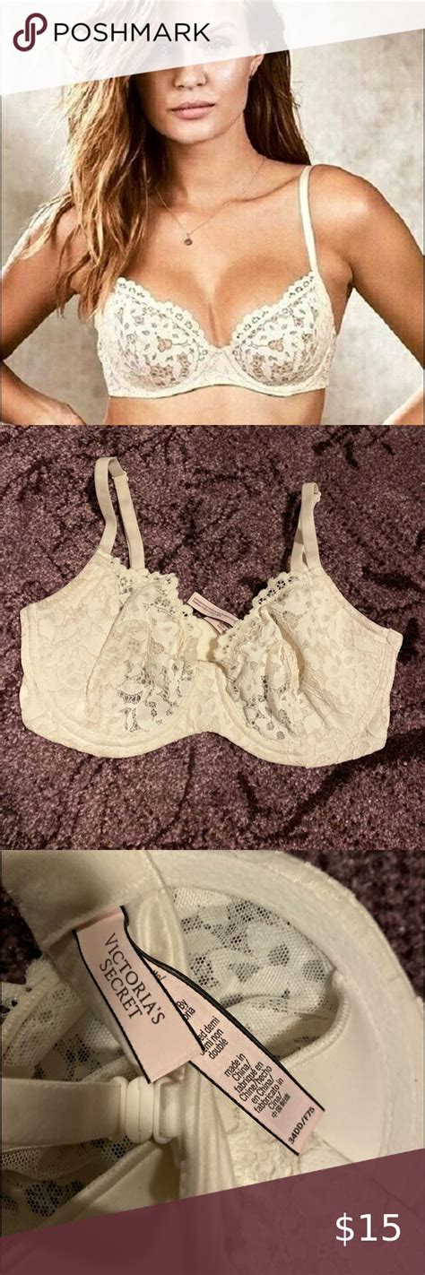 34dd Lace Ivory Bbv Unlined Demi Convertible Cute 34dd Ivory Lace Fashion