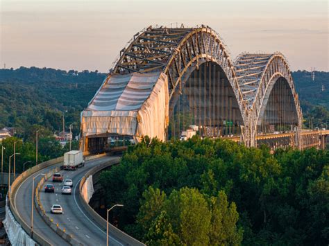 Weekend Eastbound Closure Scheduled for Sherman Minton Bridge - Sherman ...