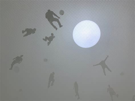 Membrane sphere and net sculpture