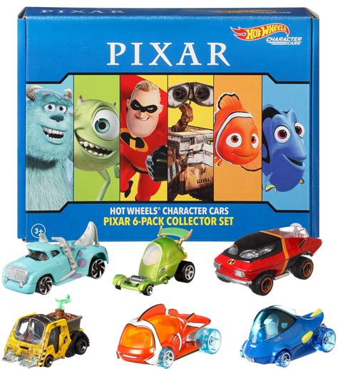 Buy Hot Wheels Character Cars Pack Disney And Pixar Vehicles