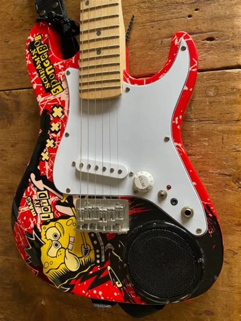 Spongebob Electric Guitar With Amp £125 00 Picclick Uk