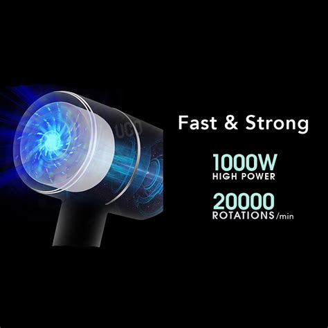 Hair Dryer Mini Hot Air Electric Hair Blower W Strong Wind Hot Warm Blow Modes Fast Dry