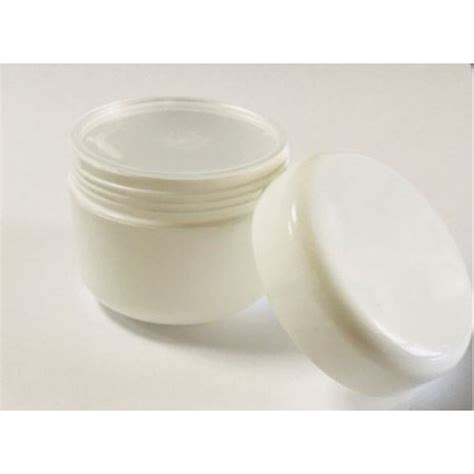 Банка 50 мл для крема (белый пластик), купить в интернет-магазине ...