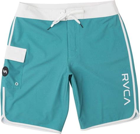 Rvca Eastern Scalloped Hem Board Shorts Nordstrom Board Shorts