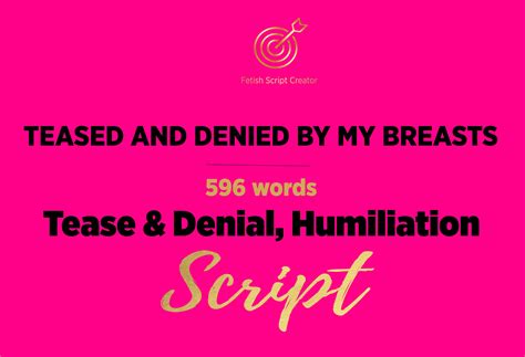 BOOB WORSHIP Femdom Script Erotic Script Adult Content Script Female Domination Script Findom