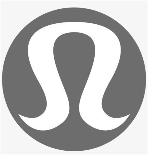 Download Bw Lululemon Logo Copy - Lulu Lemon Logo Vector | Transparent PNG Download | SeekPNG