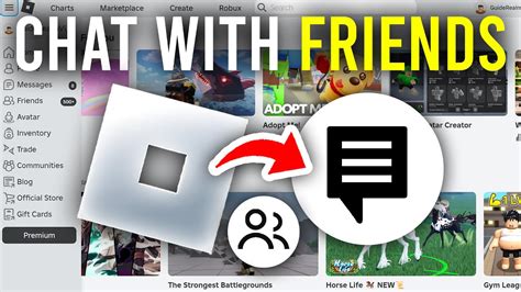 How To Chat With Friends On Roblox