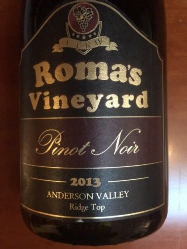 Roma S Vineyard Pinot Noir Vivino Brasil