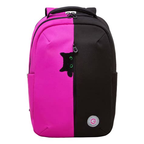 Рюкзак школьный для девочек подростков Grizzly с котиками / для ...