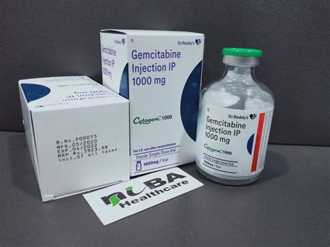 Gemcitabine Injection Ip Dr Reddy S 1000 Mg At Rs 5000 Vial In Nagpur