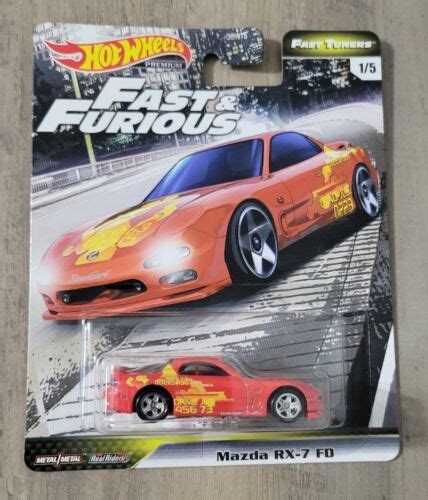 Mazda Rx Fd Hot Wheels Fast Furious Fast Tuners Nip Scale