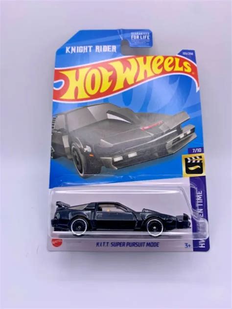 Hot Wheels Knight Rider K I T T Kitt Super Pursuit Mode