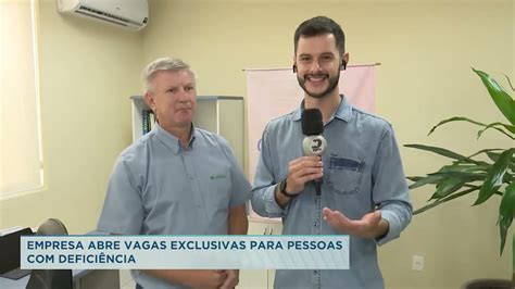 Empresa abre vagas exclusivas para pessoas deficiência