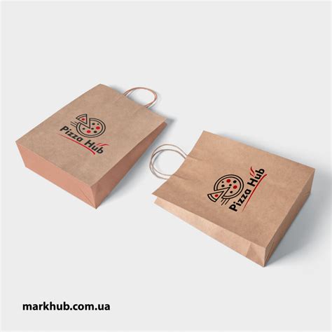 Крафтовые пакеты с логотипом на заказ | Печать на крафт-пакетах