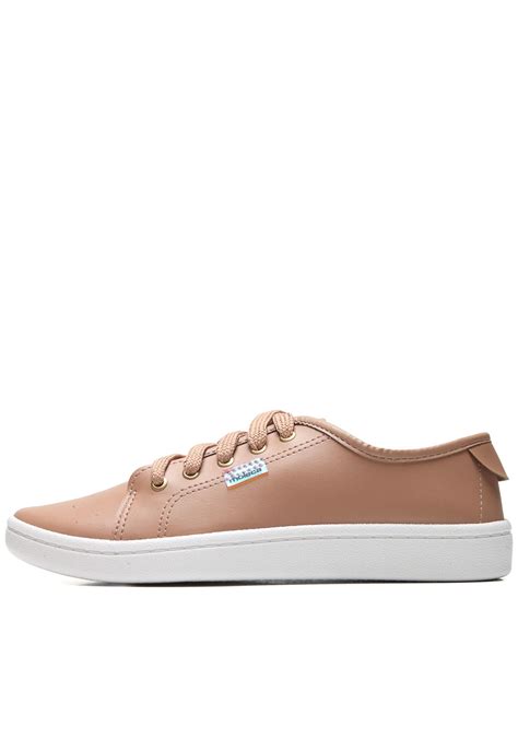 Tênis Casual Tênis Moleca Liso Nude Compre Agora Dafiti Brasil