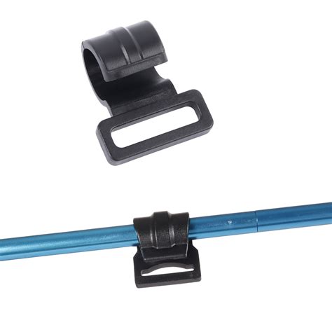BRILLIANCE4U Tent Pole Clips, C Clips for Tent, Tent Pole Attachment