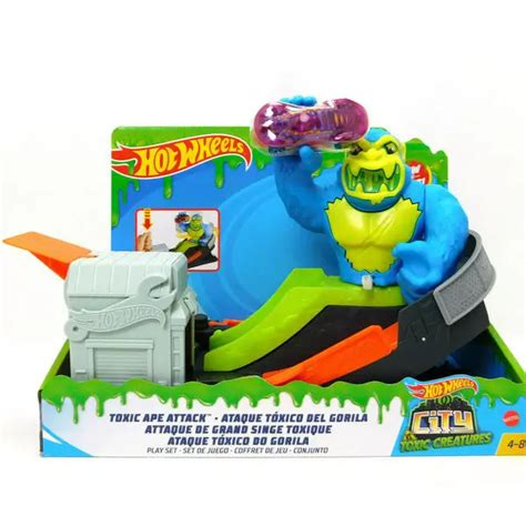 Hot Wheels City Toxic Creatures Gorilla támadás JátékNet hu
