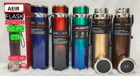 AEIR Temperature 1 Litre Stainless Steel Hot And Cold Insulated Vacuum Flask 3 At Rs 380