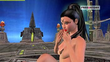 An Animate Cartoon D Porn Video Of An Indian Bhabhi Giving Sexy Positions Xnxx