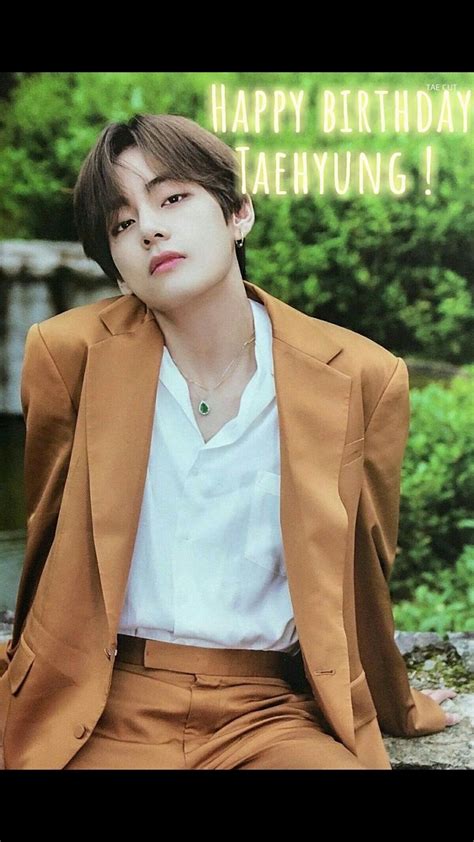 Happy Birthday Taehyung Its Your Day Bts Taehyung V Taehyung Bts V