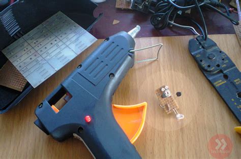 Hot Glue Gun Hack Temperature Ready And Power Indicator Electroschematics