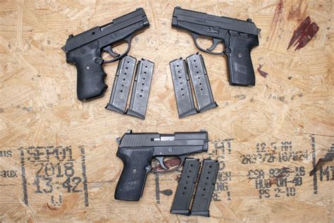 Sig Sauer P239 40 Sandw Police Trade In Pistols Very Good Condition