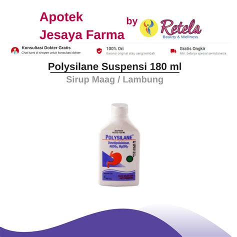 Jual Polysilane Sirup 100ml Shopee Indonesia