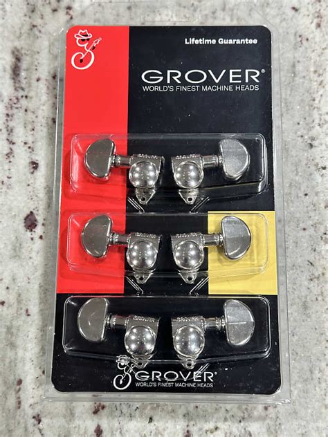 Grover N Original Rotomatic Tuning Machines Nickel Reverb