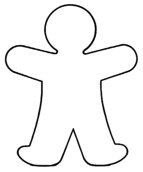 Clipart Person Outline - ClipArt Best