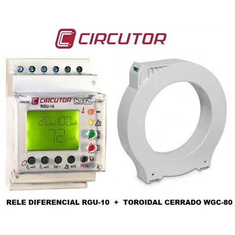 Kit Rel Diferencial Rearme Autom Tico Rgu Circutor