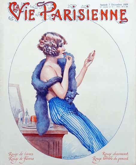 La Vie Parisienne 1929 Rouge Sex Appeal Mad Men Art Vintage Ad Art Collection