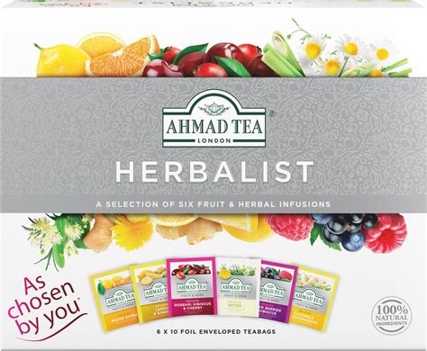 Amazon.com : Ahmad Tea, Mixed Citrus, 20 Count (Pack of 6) : Herbal ...