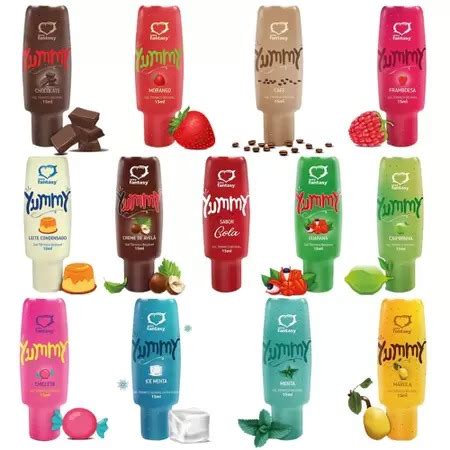 YUMMY GEL TÉRMICO BEIJÁVEL SEXY FANTASY Sorvete Quente Moda Intima e Sex Shop Loja Virtual