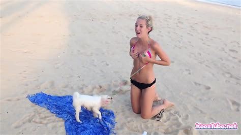 Bikini Fail Feat Cute Puppy