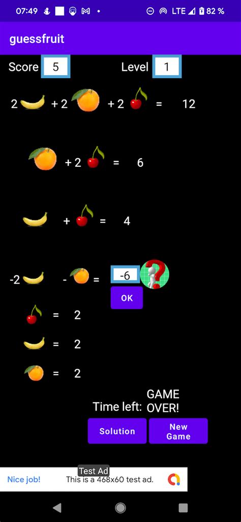 Linear Equations Fruit Gameのpc版をダウンロード Ldplayer