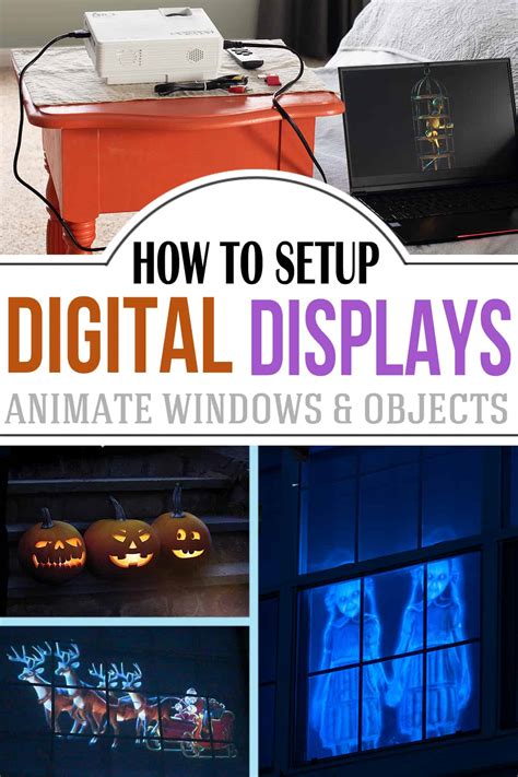 How To Setup Halloween Projector Decorations Video • Craving Some