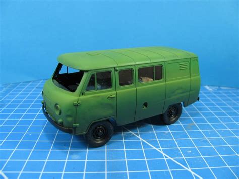 Uaz 3909 Zvezda 1/43 - [C]Warsztat - Modelarstwo plastikowe - Modelwork