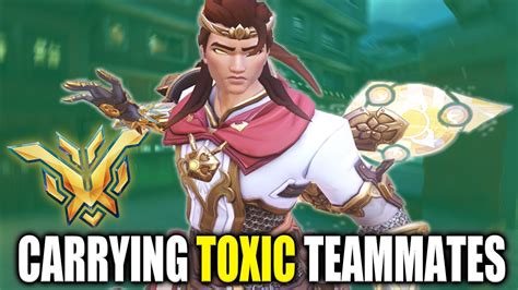 When Lifeweaver Carries His Toxic Teammates Gm Gameplay Overwatch